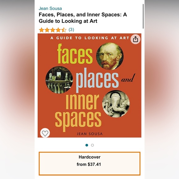 Faces, Places, and Inner Spaces: A Guide to Looking at Art by Jean Sousa book - Picture 2 of 7